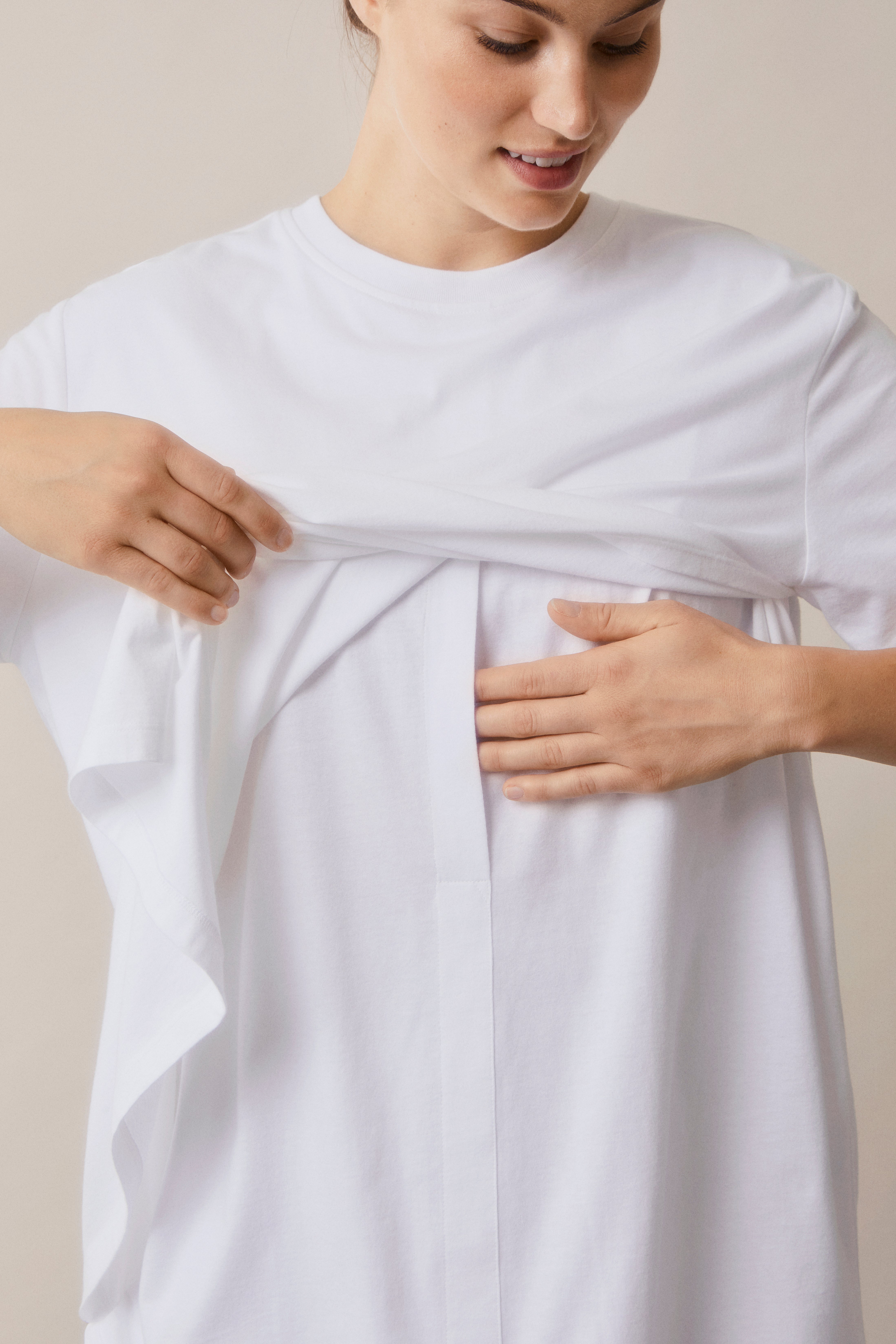 Oversized The Shirt - Hvid