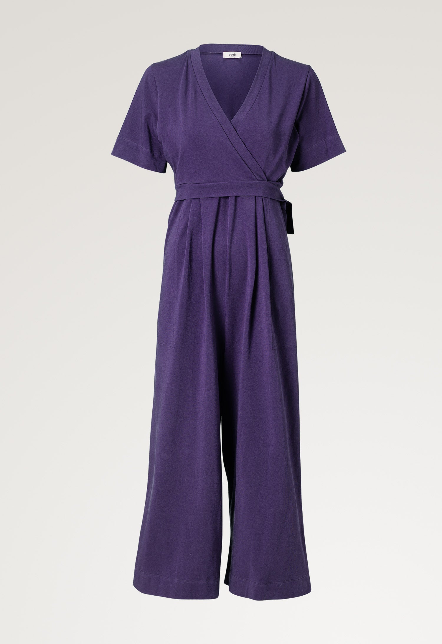 Jumpsuit til gravide med ammefunktion - Lilla