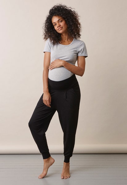 Joggingbukser til gravide - Sort