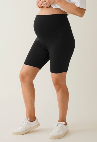 Cykelshorts til gravide - Sort