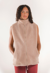 Plysfleece-vest - Beige