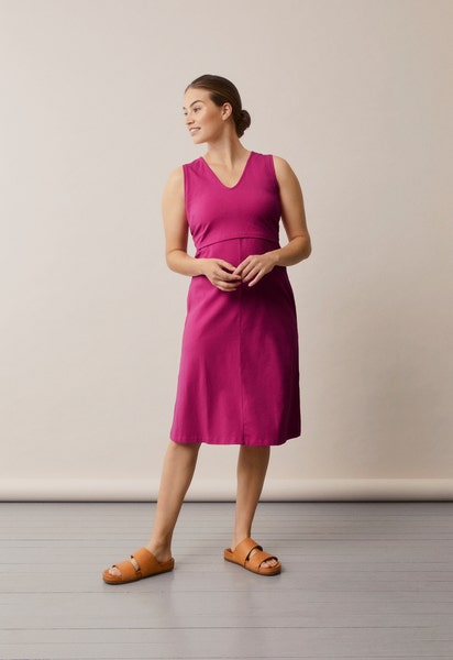 A-kjole Mørk orkidé