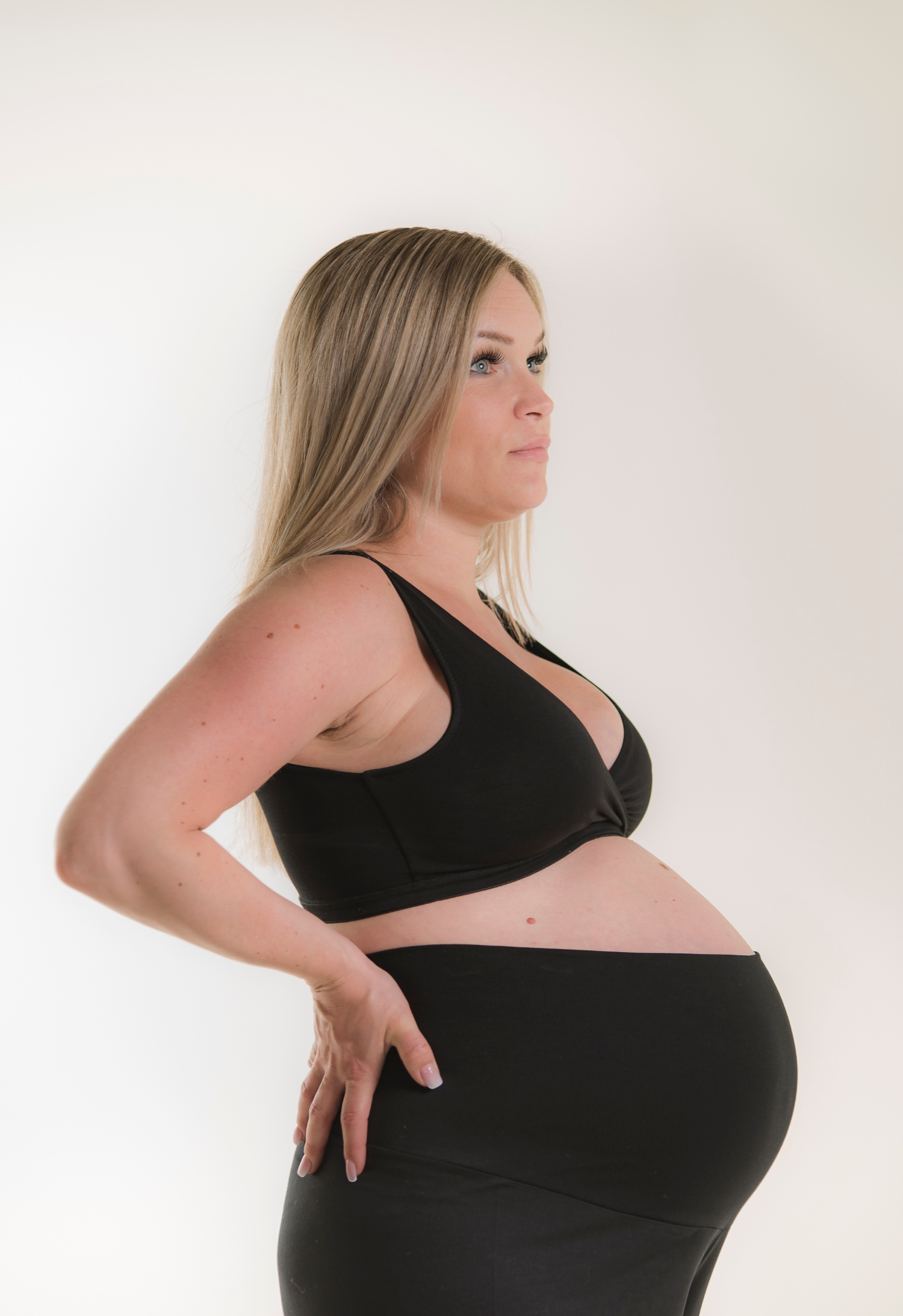 Blød amme-bh - Sort