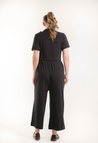 Jumpsuit til gravide med ammefunktion - Sort